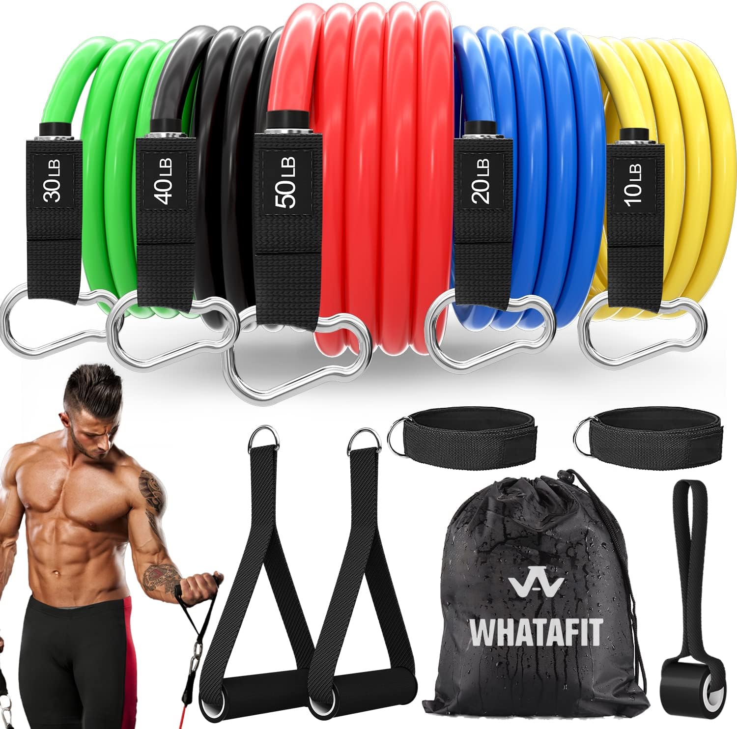 Whatafit Resistance Bands Set Best Resistance