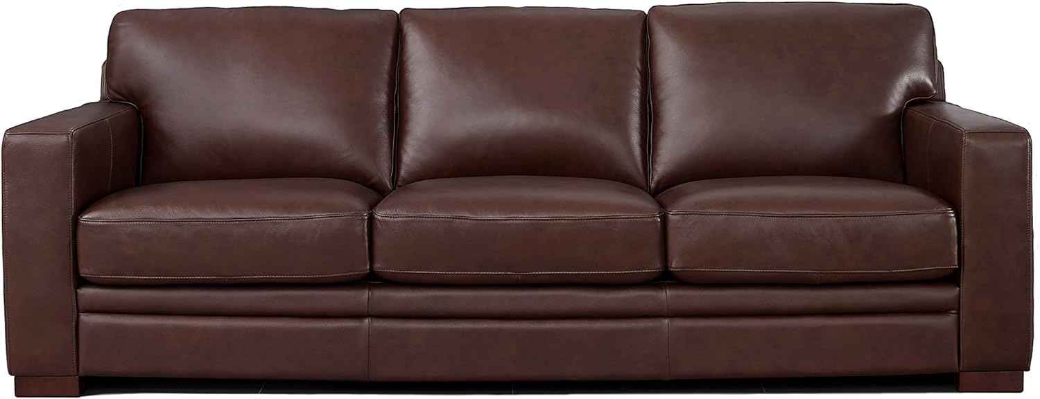 Hydeline Dillon Top Grain Leather Sofa Best Leather Sofa