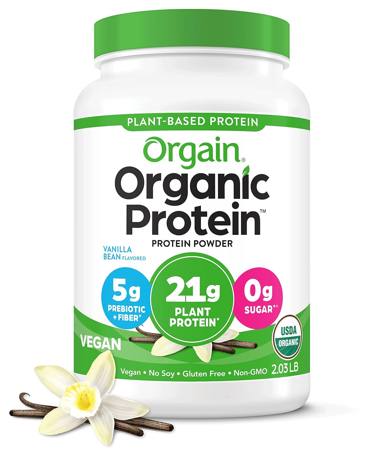 Orgain Organic Vegan Protein Best Overall