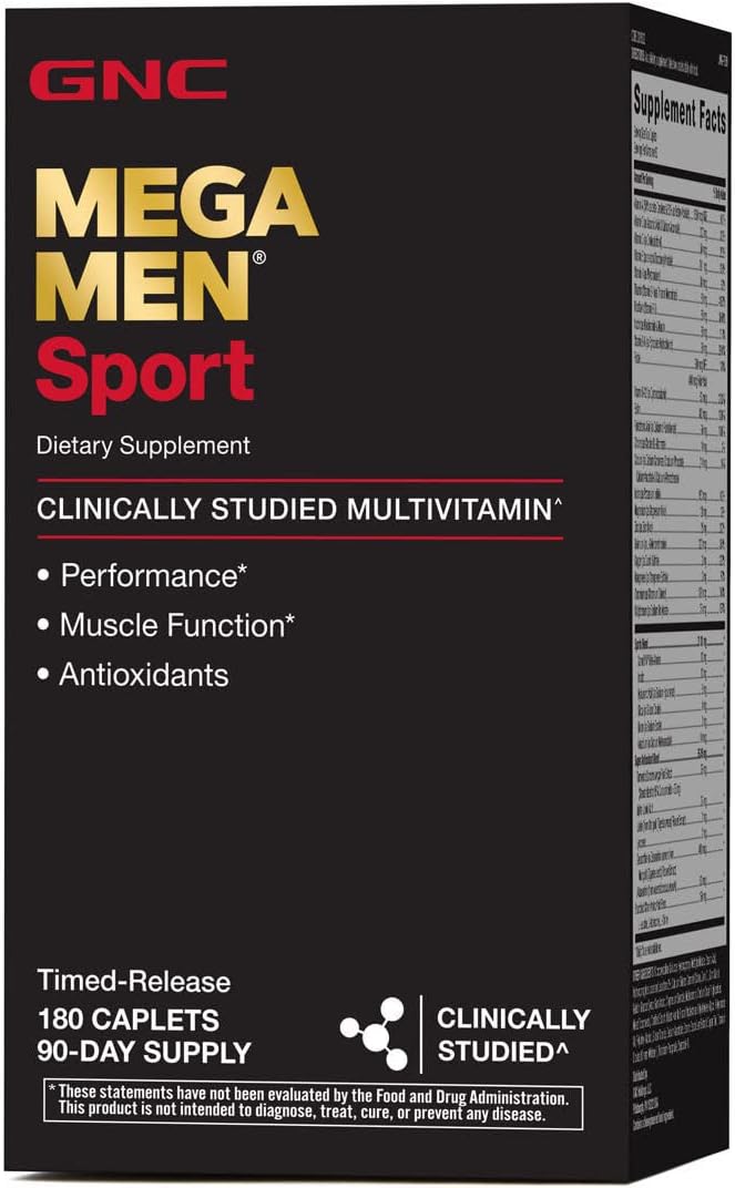 GNC Mega Men Sport Multivitamin Best Active