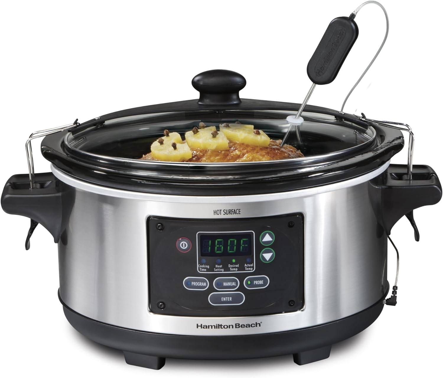 Hamilton Beach Set & Forget 6 Quart Programmable Slow Cooker Best for Everyday Use